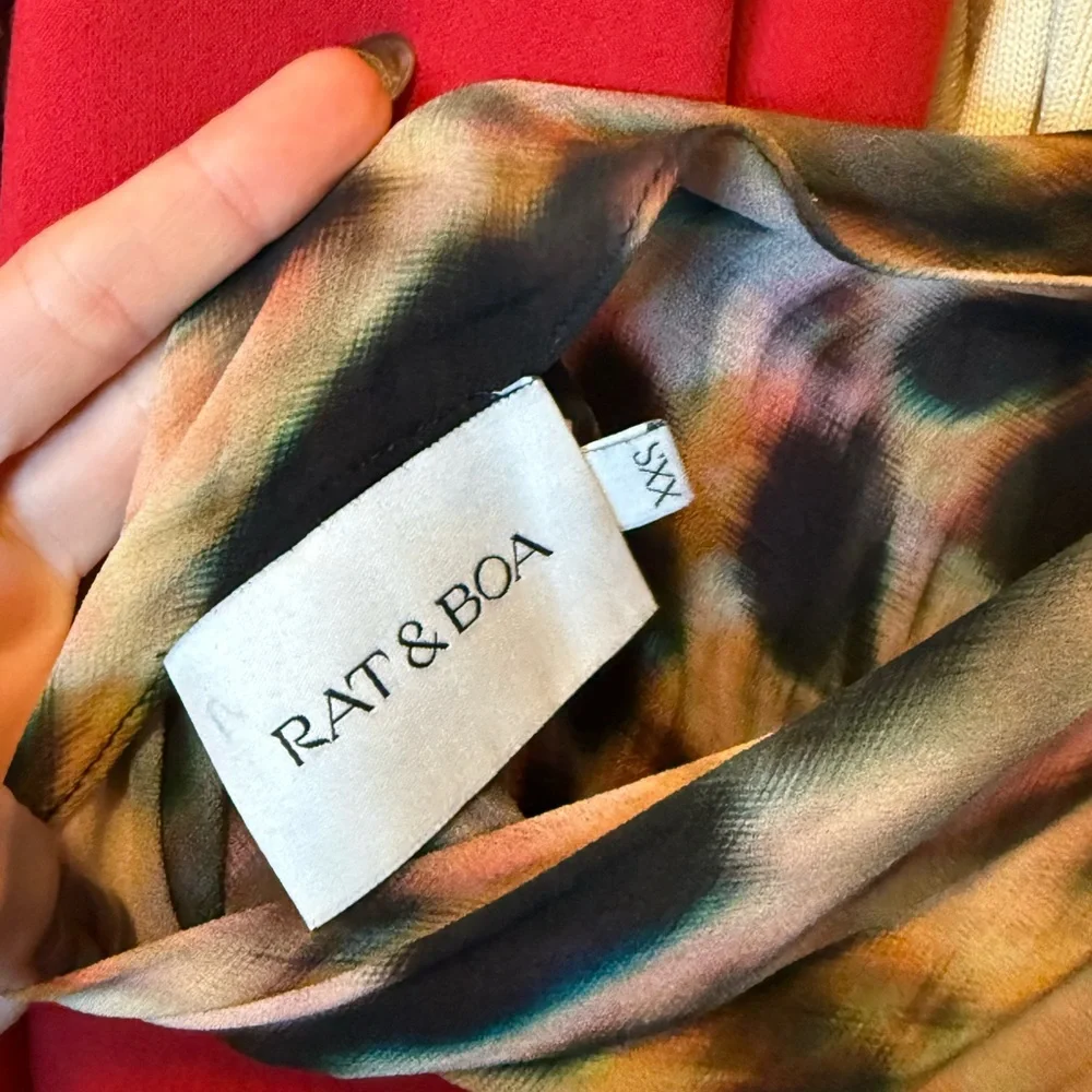 Rat & Boa Leopard Print Maxi Dress - Picture 3 of 3